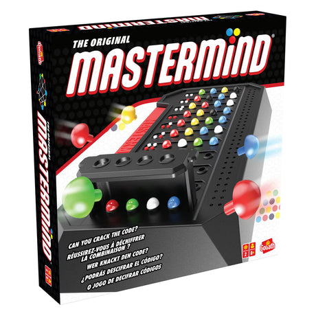 Goliath mastermind classic - juego de pensamiento - 2 jugadores - descifrado de códigos