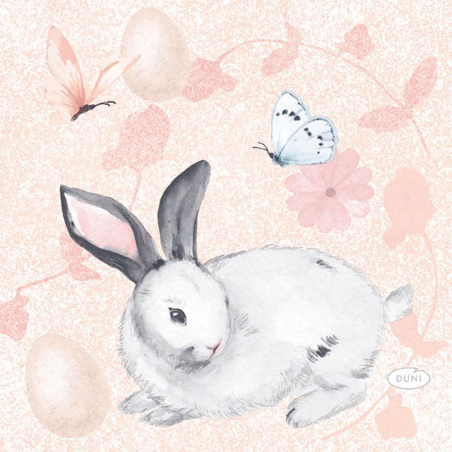 Duni servilletas pascua suave 24x24cm papel seda fsc