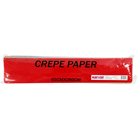 Creativ Company Crepe Papier - Colores básicos, 15º.
