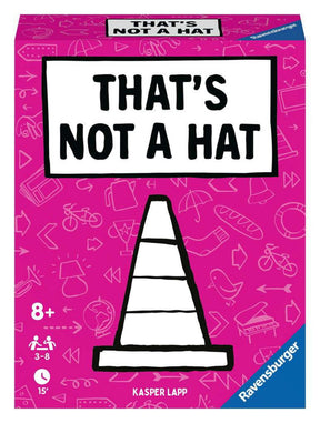 Ravensburger eso no es un juego de cartas con sombrero