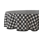 Mantel Wicotex redondo diamante negro - 160cm