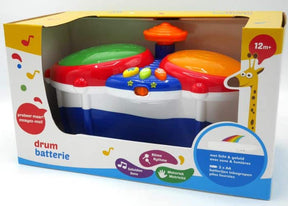 Batería Jonotoys con varios sonidos.
