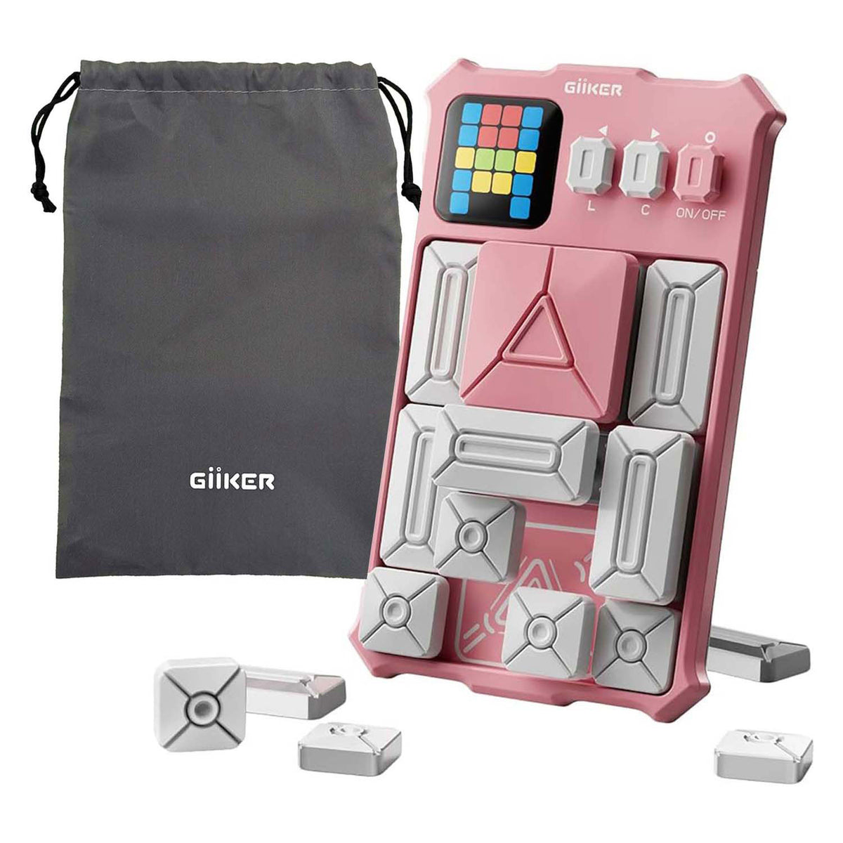Juego de rompecabezas Giiker super slide - rosa