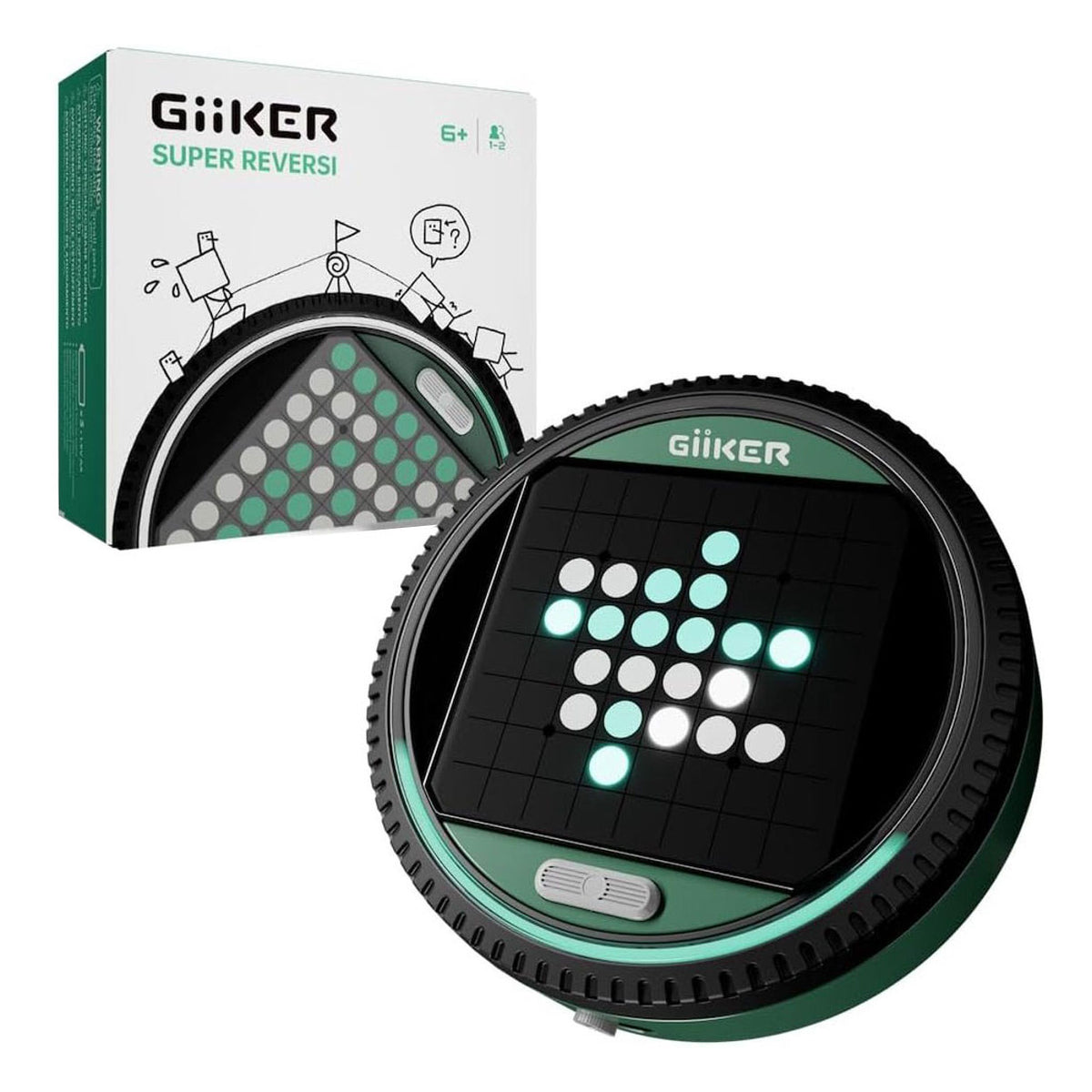 Juego electrónico giiker super reversi.