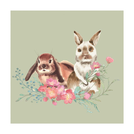 Servilletas Duni misty pascua tejido 3 capas 33x33cm