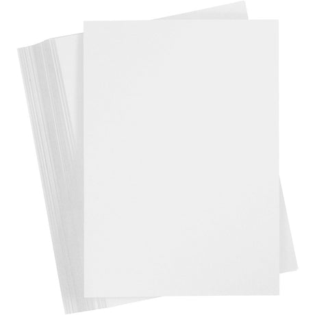 Creativ company cartulina de colores, A3, hoja 297x420 mm, 180 gr, blanco, 100 hojas 1 caja