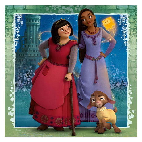 Ravensburger puzzle disney deseo - rompecabezas - 3x49 piezas