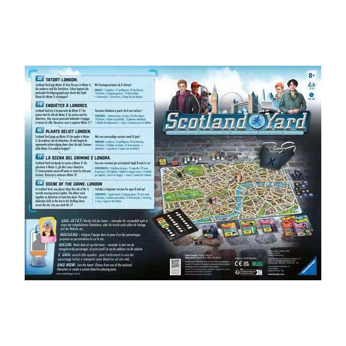 Juego de mesa Ravensburger Scotland Yard
