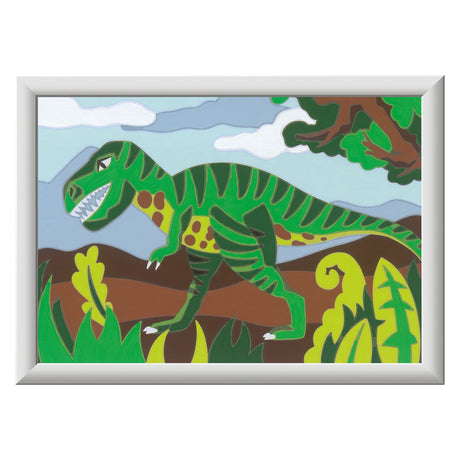 Pintura de Ravensburger Creart en número - Dinosaurus errante