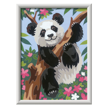 Ravensburger Creart Painting en número - Playing Panda