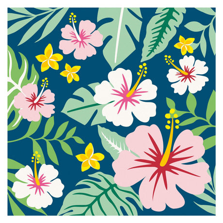Pintura de Ravensburger Creart en número - Flores exóticas