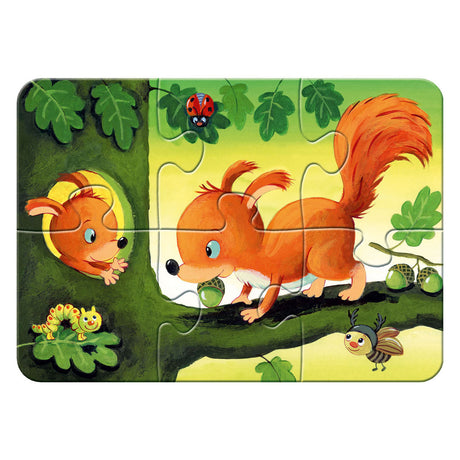 Ravensburger puzzle animales del bosque - rompecabezas - 2, 4, 6, 8 piezas