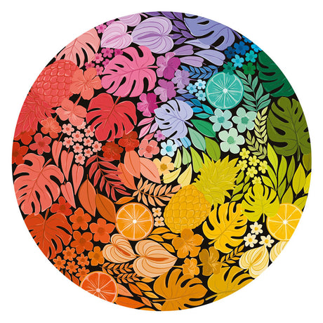 Ravensburger rompecabezas círculo de colores tropicales, 500 uds.