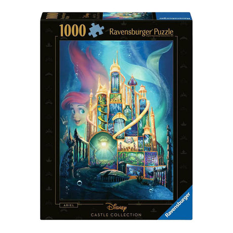 Ravensburger Jigsaw Puzzle Disney Castles Ariel, 1000.