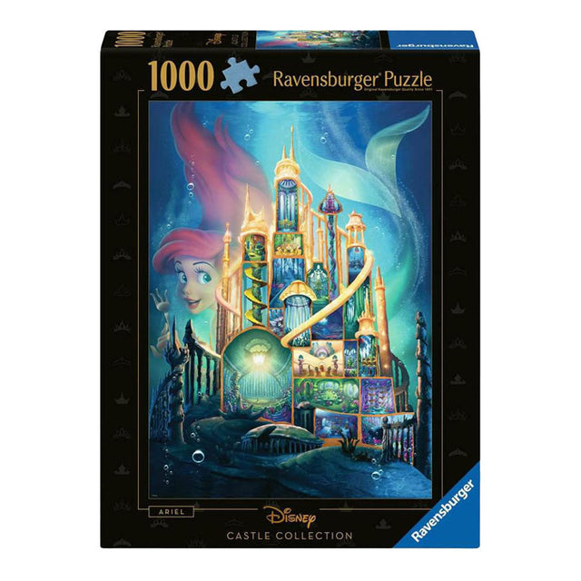 Ravensburger Jigsaw Puzzle Disney Castles Ariel, 1000.