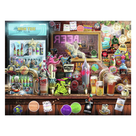 Ravensburger rompecabezas cervezas artesanales 1500 piezas puzzle adultos.