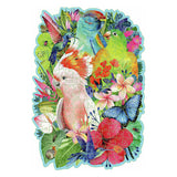 Ravensburger rompecabezas de madera hermosos pájaros - rompecabezas - 300 piezas