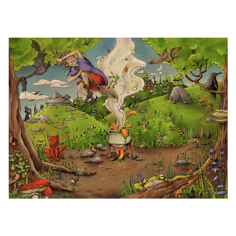 Ravensburger Puzzle en la bruja del bosque - Puzzle - 500 piezas