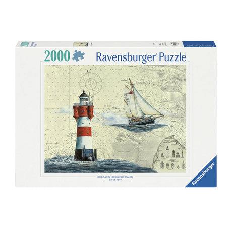 Ravensburger puzzle faro romántico - rompecabezas - 2000 piezas