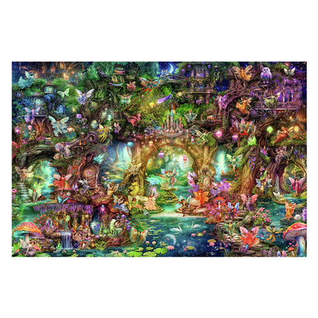 Ravensburger Puzzle El mundo oculto de los elfos - Puzzle - 4000 piezas