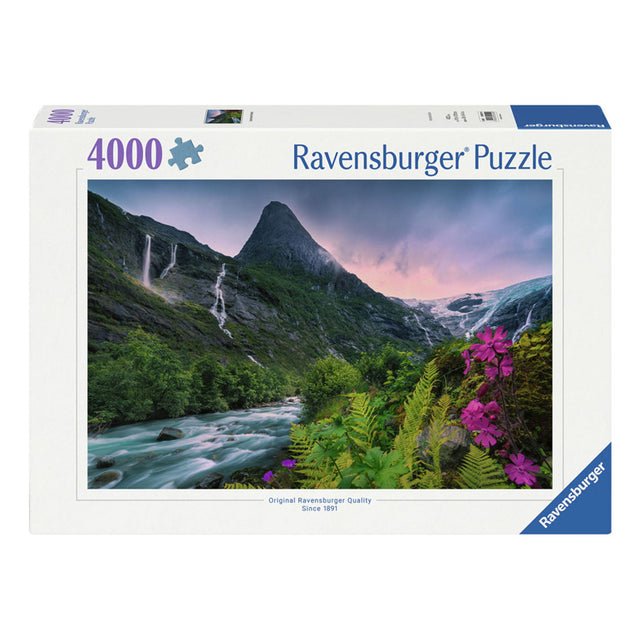 Ravensburger rompecabezas atemberaubende bergstimmung, 4000 uds.