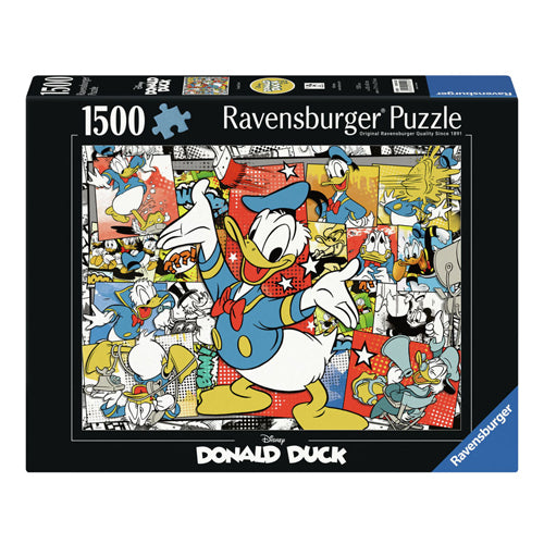 Ravensburger puzzle pato donald - rompecabezas - 1500 piezas