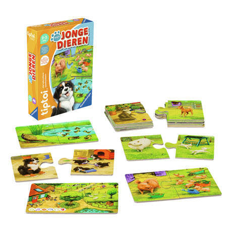 Ravensburger tiptoi mis animales jóvenes - juego interactivo para 1-4 años -