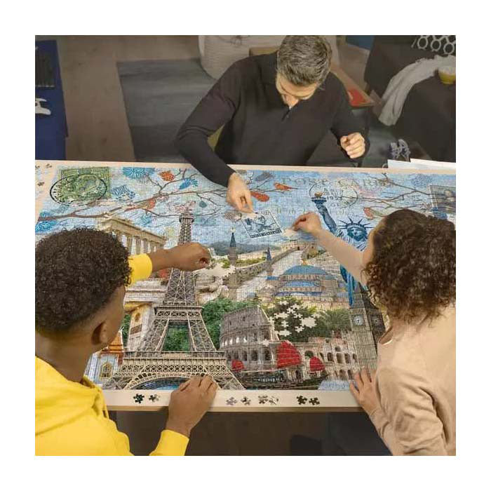 Ravensburger puzzle collage de la gran ciudad - rompecabezas - 5000 piezas