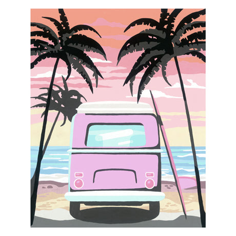 Ravensburger pintura por números ravensburger creart pintura por números - vida en la playa