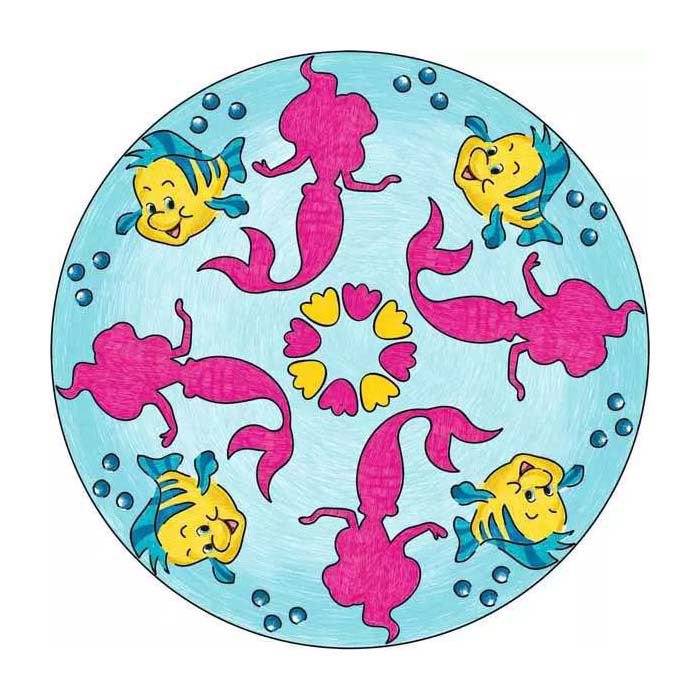 Ravensburger midi mandala diseñador princesa Disney