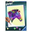 Ravensburger creart pintura cebra por números