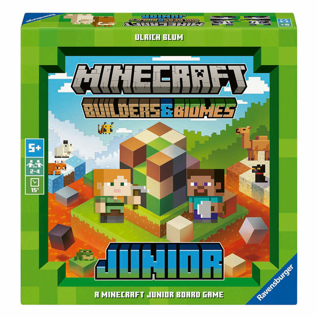 Ravensburger minecraft constructor y bimoes juego infantil junior