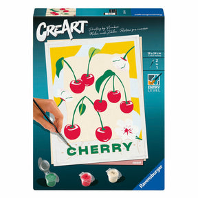 Ravensburger creart pintura por números - cereza