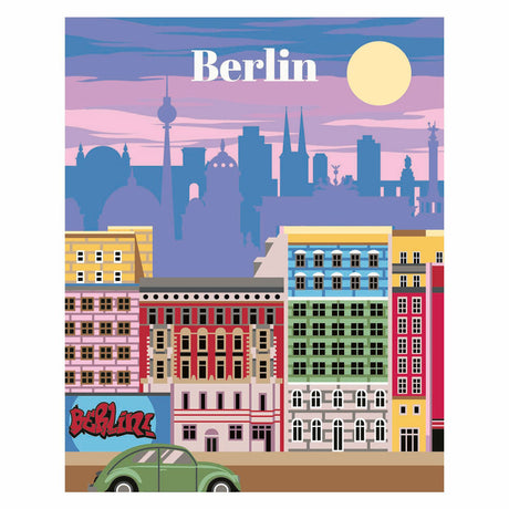 Pintura por números Ravensburger Creart - Berlín