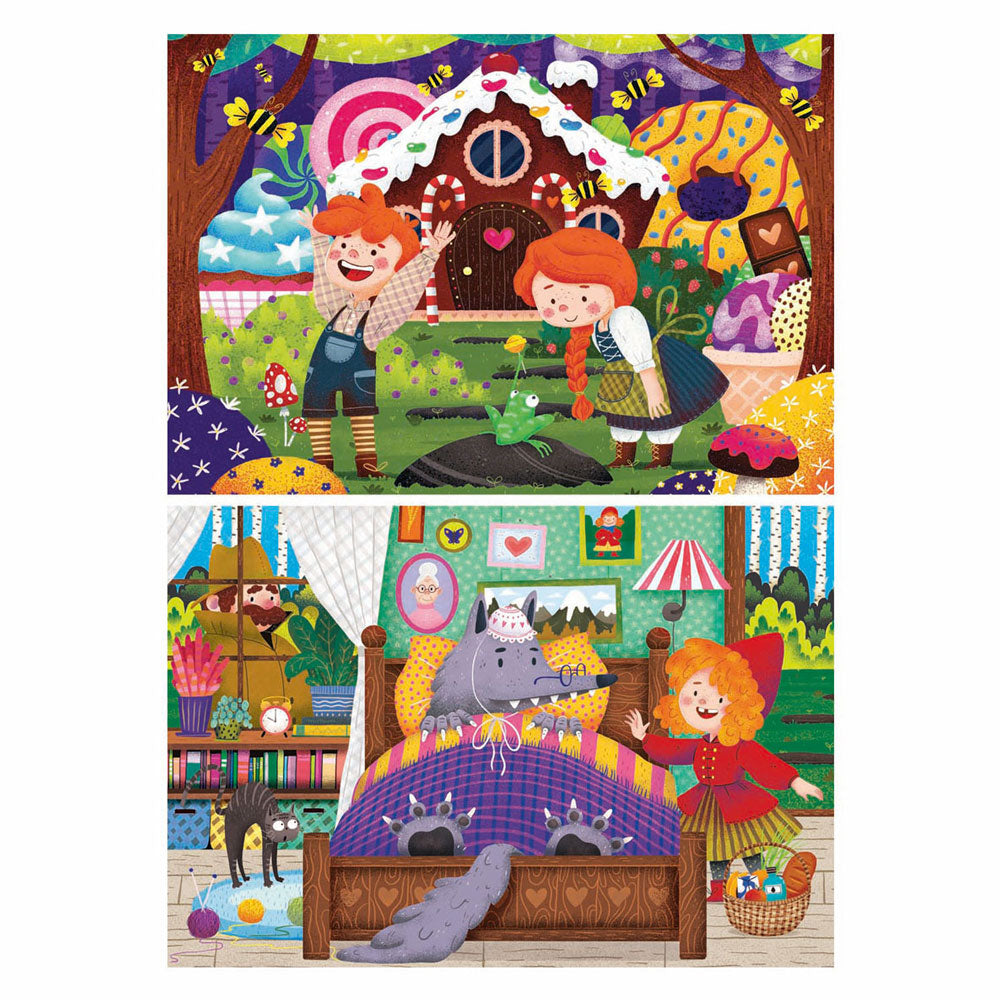 Puzzle Ravensburger - cuentos de hadas 2x12 piezas
