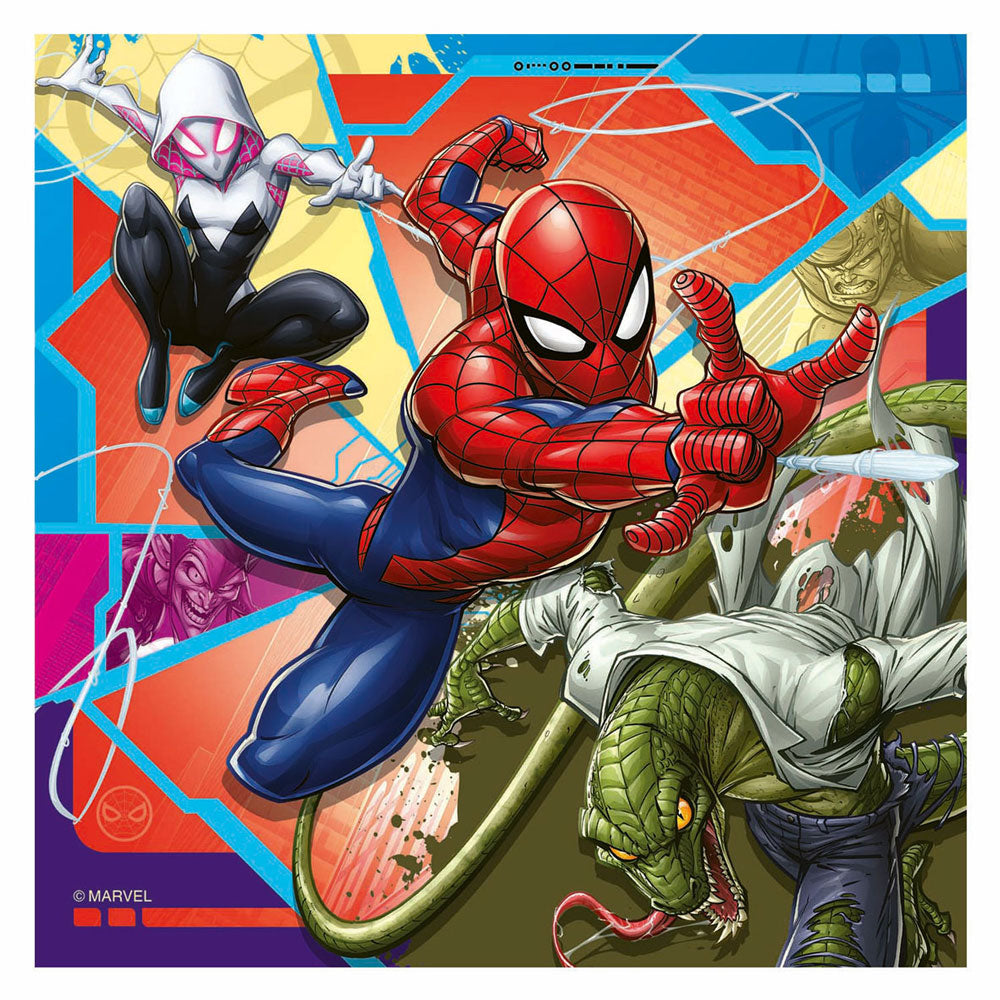 Ravensburger puzzle spider-man 3x49 piezas
