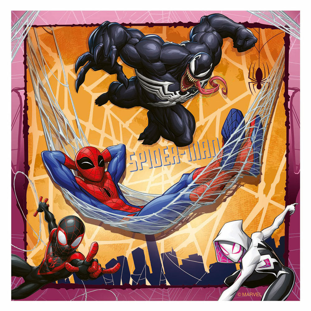 Ravensburger puzzle spider-man 3x49 piezas