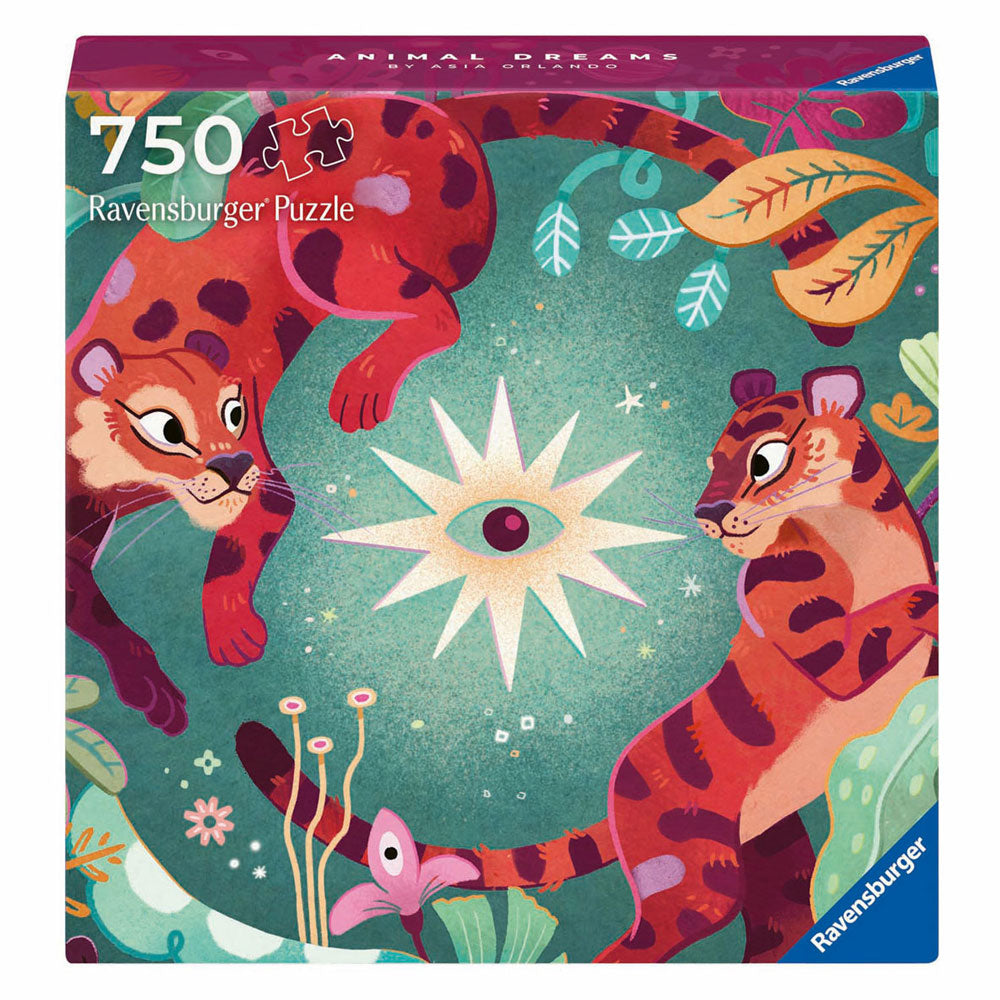 Ravensburger rompecabezas arte alma espíritu animal, 750 uds.