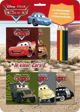 Coches de Disney Van der Doelen - conjunto de colores