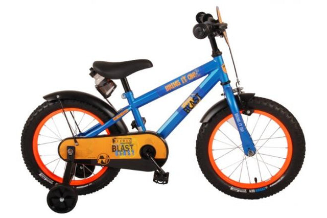 Bicicleta para niños Nerf - Niños - 16 pulgadas - Azul satinado