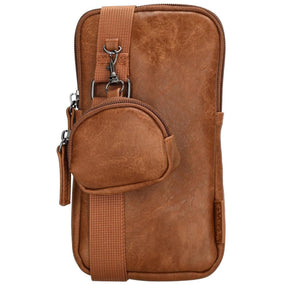 Bolsa para teléfono Beagles ferroso marrón
