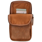 Bolsa para teléfono Beagles ferroso marrón