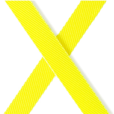 Cinta gigante flexi retráctil línea neón negro amarillo