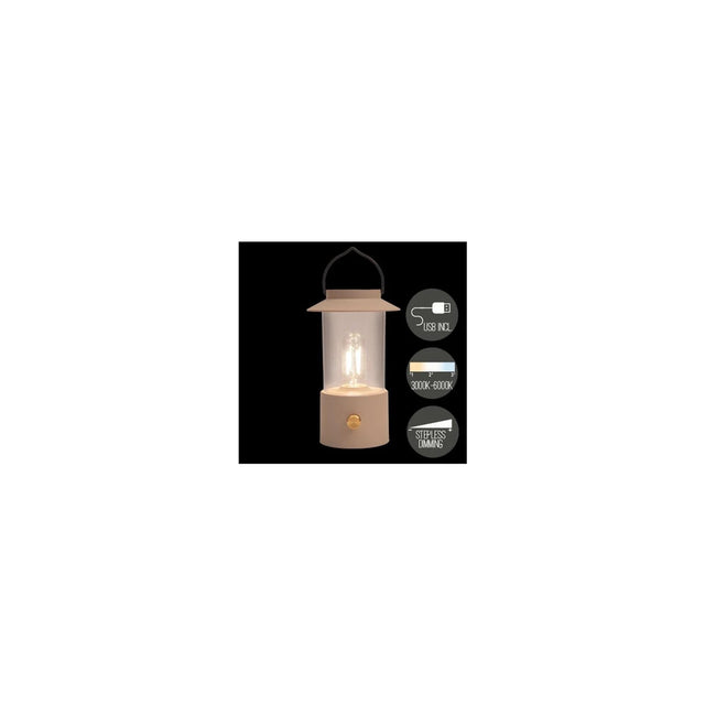 Anna's collection farol LED arena 24x9cm con USB