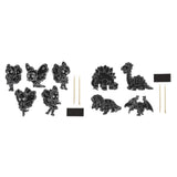Grafix scratch set imanes dinosaurio, 10 uds.