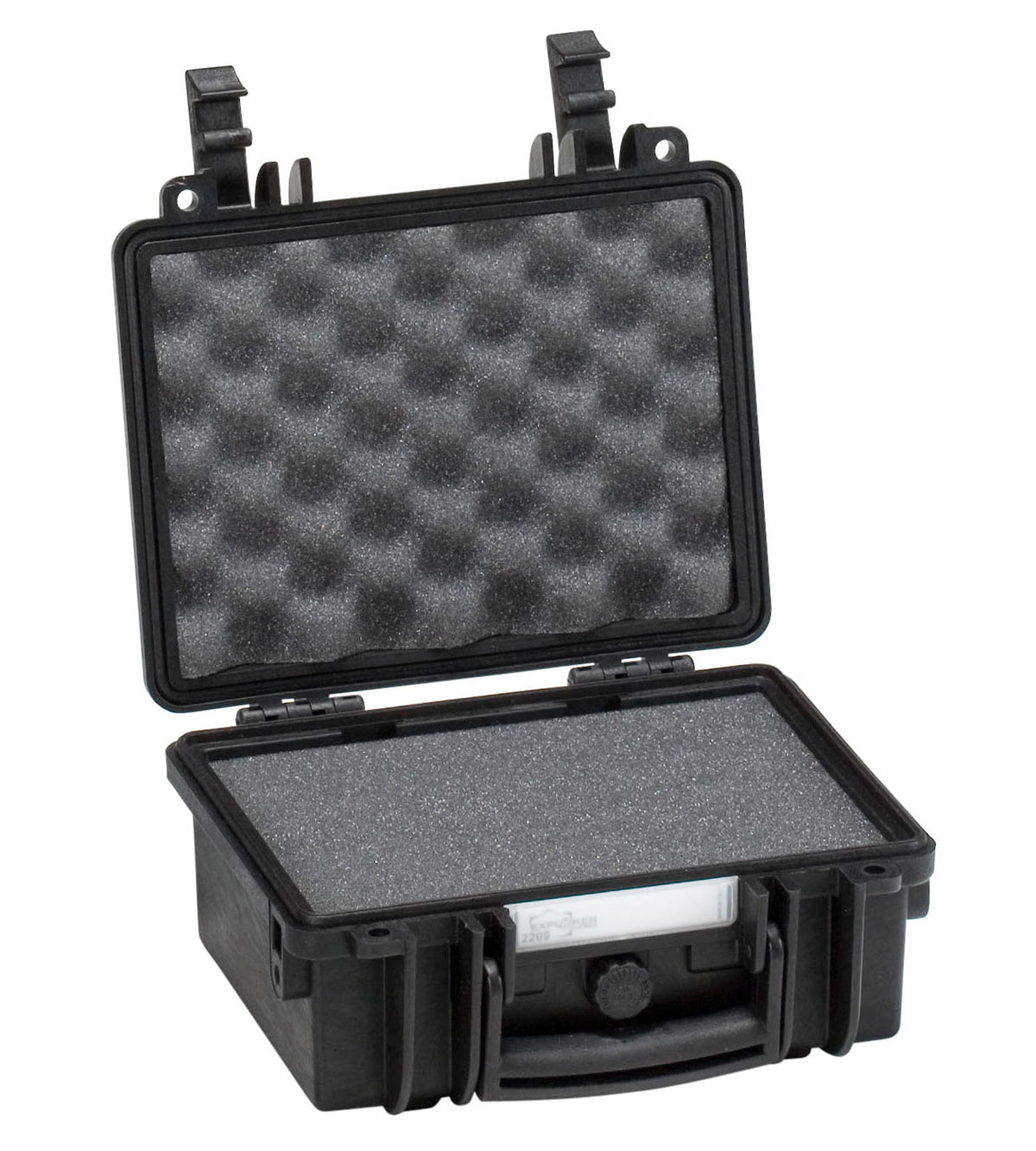 Explorer Cases 2209 Madura negra con espuma con mechón