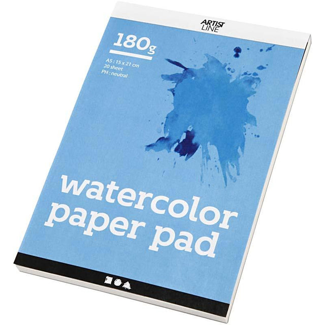 Empresa creativa https: www.cchobby.nl bloque de acuarela-a5-hoja-148x210-mm-180-gr-blanco-20-hoja-1-pieza