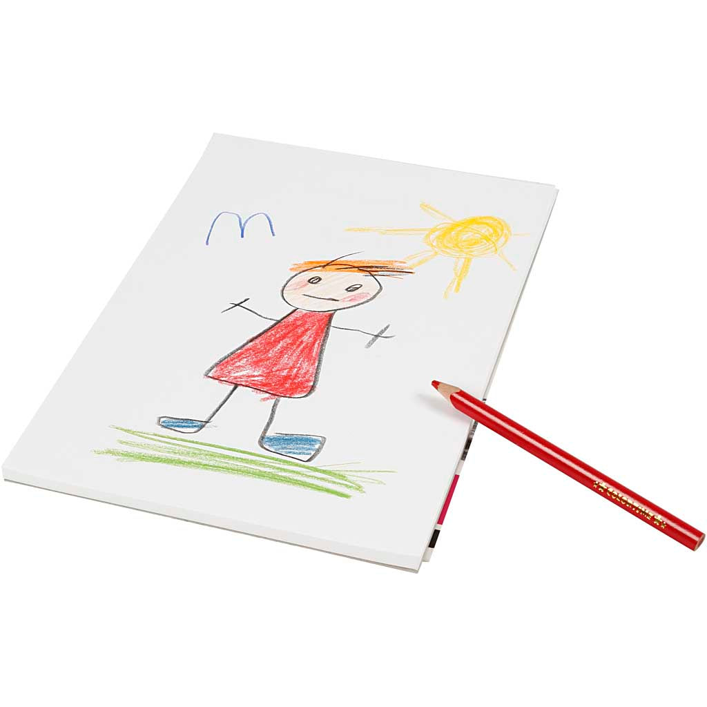 Empresa creativa https: www.cchobby.nl tablero de dibujo-a4-hoja-210x297-mm-120-gr-blanco-50-hoja-1-pieza