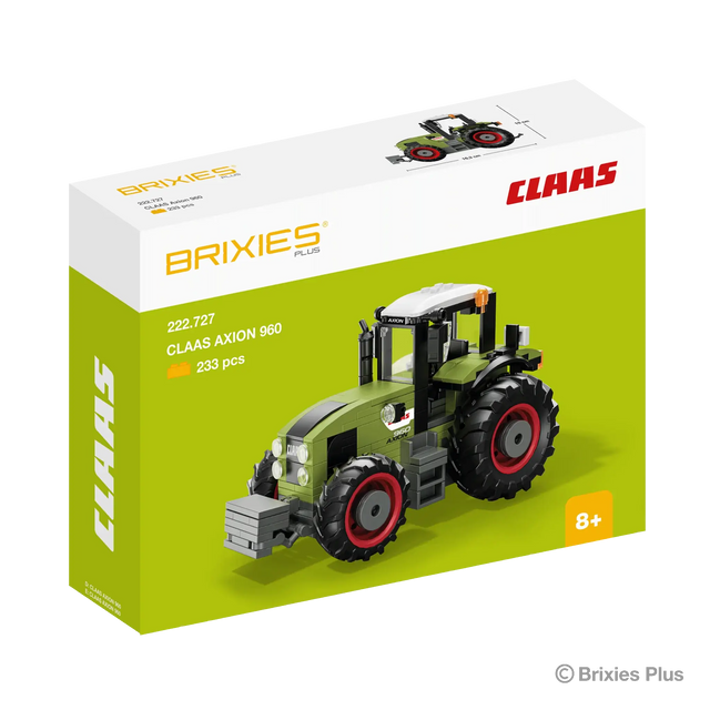 Oku brixies tractor claas axion 960