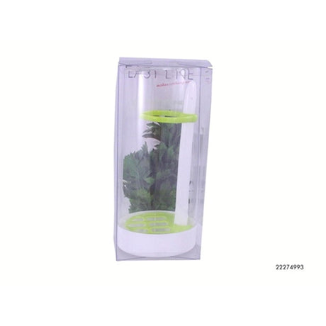 Utensilios de cocina porta hierbas verde porta hierbas verde dia 8,5 cm - h25 cm